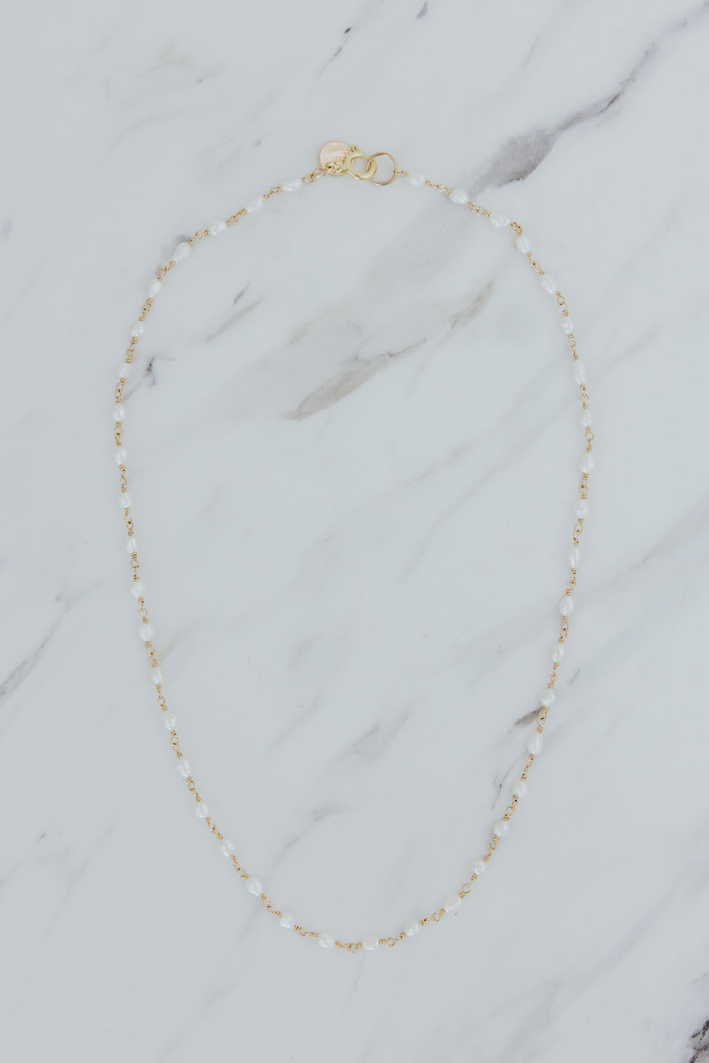 Tiny Freshwater Pearl Choker