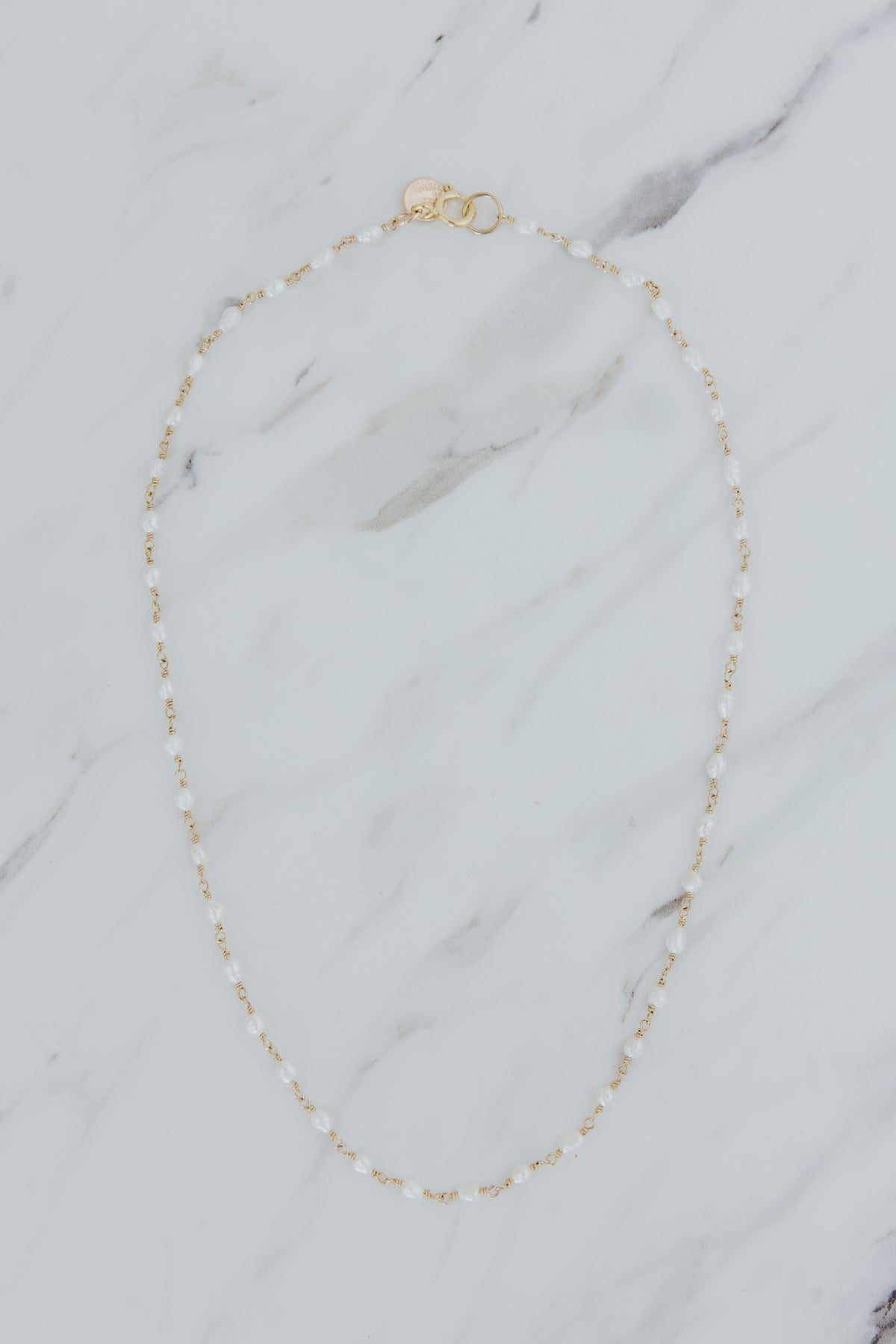 Tiny Freshwater Pearl Choker