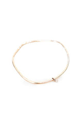 14 karat gold ti leaf bangle wings hawaii thumbnail