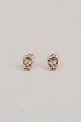 Skull Girl Stud Earrings thumbnail