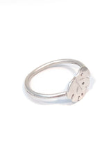 wing hawaii jewelry monstera leaf ring sterling silver jungle plant flora island tropical female girl women handmade original unique leaves flower thumbnail