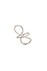 sterling silver or gold filled infinity wrap ring womens everyday jewelry hand made haiku maui wings hawaii classic simple minimal casual dressy thumbnail