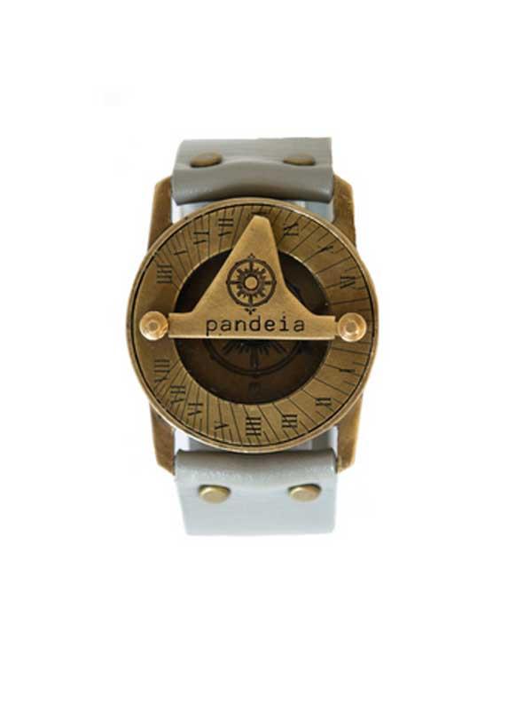 Pandeia Sundial Compass Watch - Stone