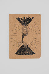 Wings Hawaii zodiac mini notebook - Taurus mermaid  thumbnail