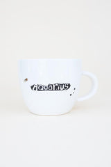 taurus mermaid zodiac ceramic mug black and white wings hawaii thumbnail