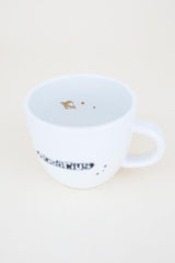 taurus mermaid zodiac ceramic mug black and white wings hawaii thumbnail