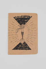 Wings Hawaii zodiac mini notebook - Aquarius mermaid  thumbnail