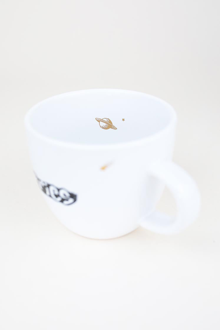 aries mermaid zodiac ceramic mug black and white wings hawaii