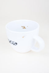 aries mermaid zodiac ceramic mug black and white wings hawaii thumbnail