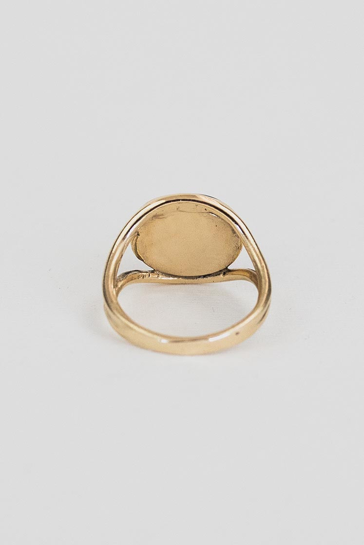 14k Gemstone ring lavender Tourmaline