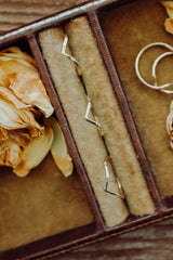 sterling silver gold filled womens jewelry fine dainty rings stacking boomerang geometric style simple minimal casual dressy every day wear haiku maui wings hawaii thumbnail