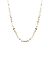 wings hawaii disc chain choker sterling silver gold filled tiny necklace layered jewelry maui made  thumbnail