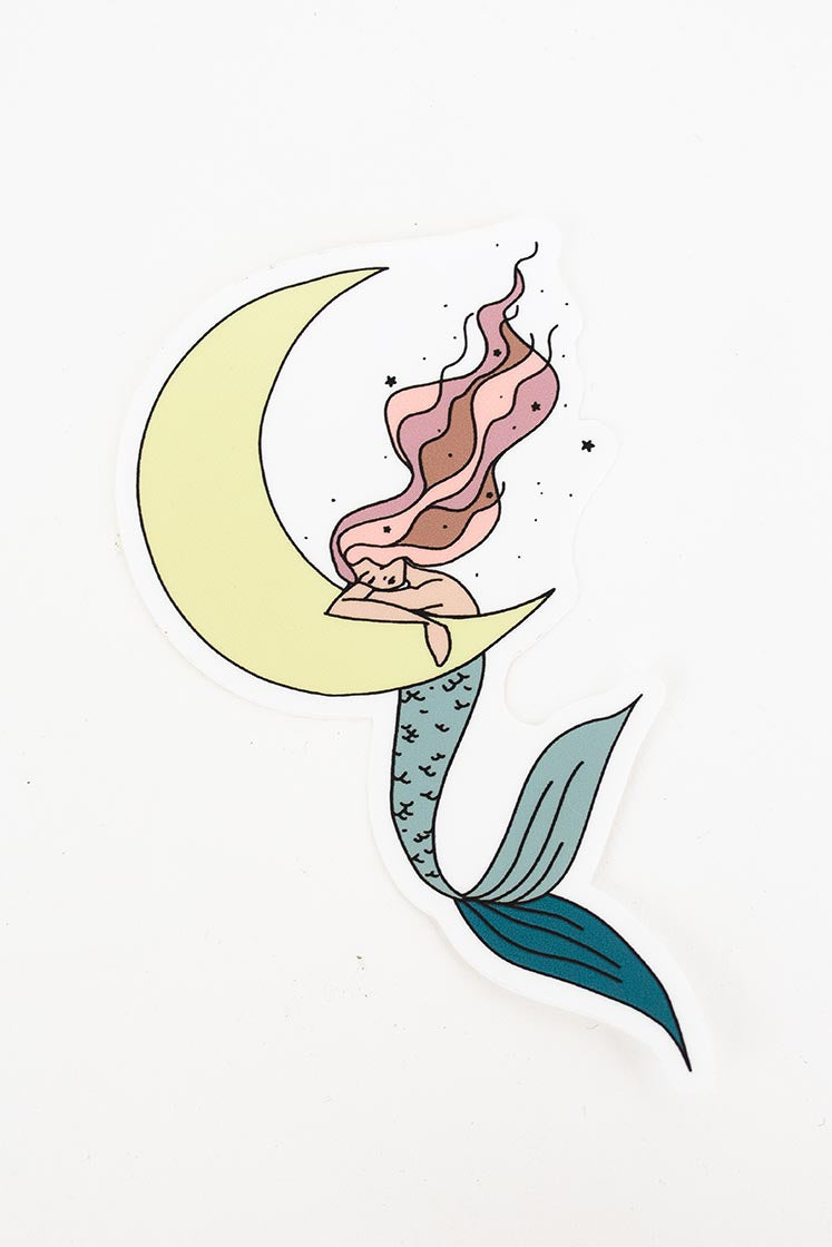 Wings Hawaii dreamer mermaid sticker