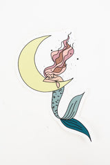Wings Hawaii dreamer mermaid sticker
