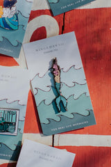 Enameled Pin - Drifter Mermaid thumbnail