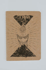 Wings Hawaii zodiac mini notebook - Gemini mermaids thumbnail