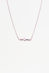 tiny dagger set in solid gold thumbnail