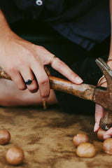 sterling silver and gold filled womens dainty stacking rings mix and match layer minimalist casual dressy style hand made haiku maui wings hawaii thumbnail