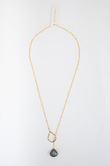Lariat Necklace - Labradorite thumbnail