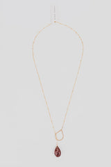 Lariat Necklace - Sunstone thumbnail
