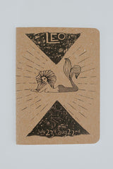 Wings Hawaii zodiac mini notebook - Leo mermaid  thumbnail