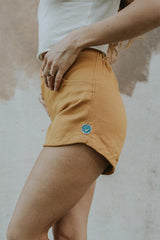 Retro Pocket Shorts - Marigold Twill thumbnail