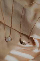 Sleeping Moon Necklace thumbnail