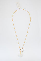 Lariat Necklace - Moonstone thumbnail