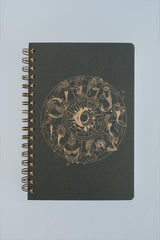 Wings Hawaii zodiac journal - charcoal front thumbnail