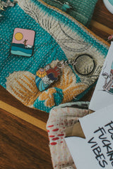 Wings Hawaii enameled key chains thumbnail