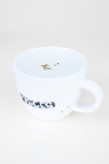 pisces mermaid zodiac ceramic mug black and white wings hawaii thumbnail