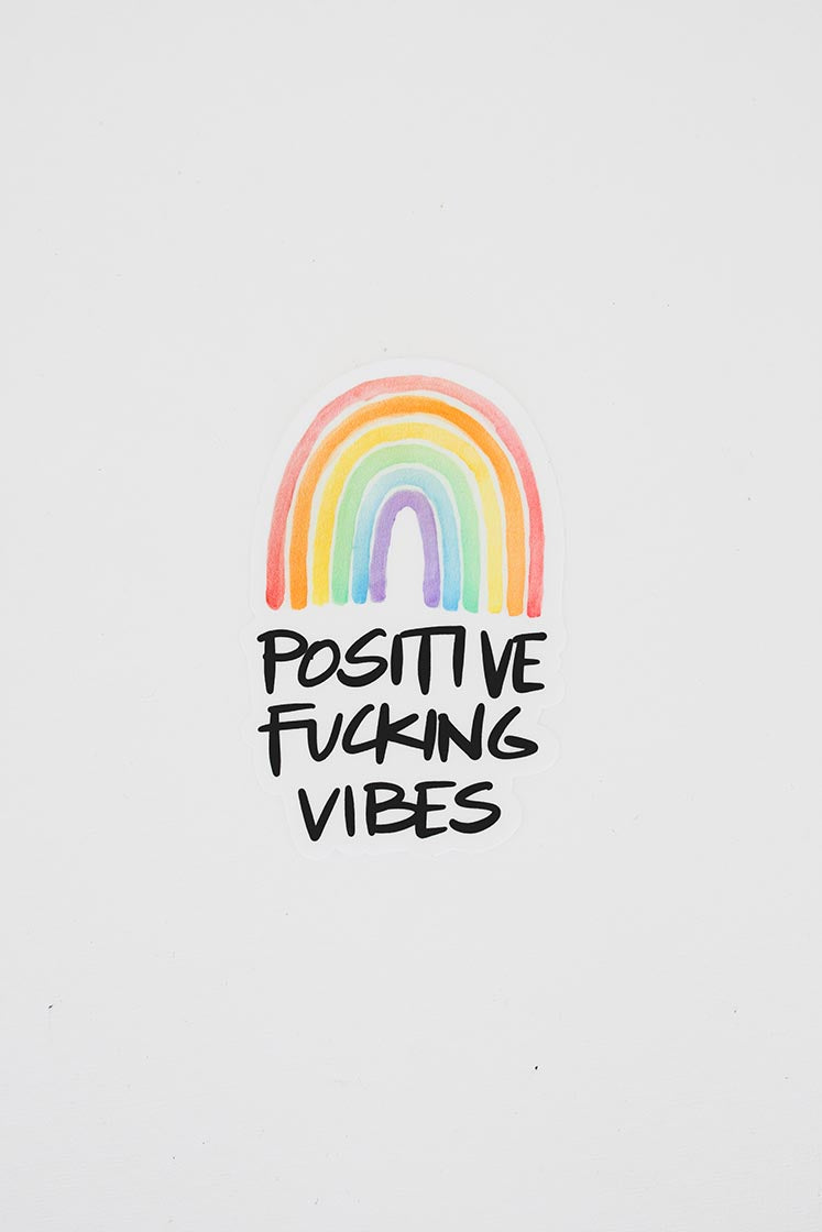 Positive Vibes Sticker