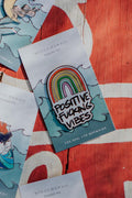 Enamel Pin - Positive Vibes