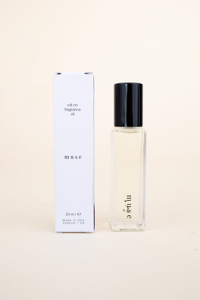 riddle oil. muse scent. roll on perfume. 