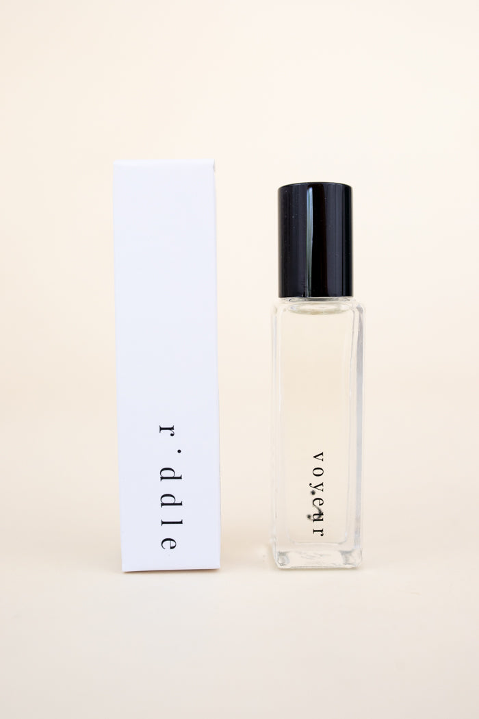 riddle oil. voyeur scent. roll on perfume