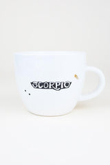 scorpio mermaid zodiac ceramic mug black and white wings hawaii thumbnail