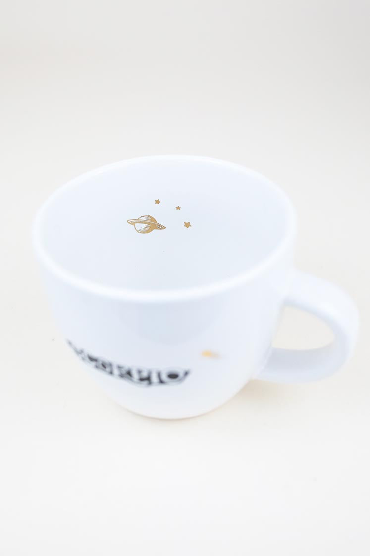 scorpio mermaid zodiac ceramic mug black and white wings hawaii