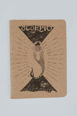 Wings Hawaii zodiac mini notebook - Scorpio mermaid  thumbnail