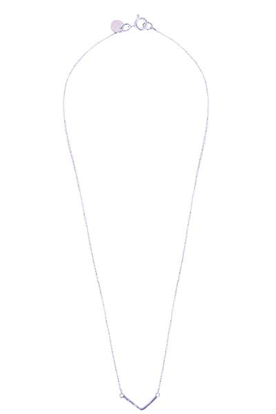 wings hawaii necklace gold sterling silver boomerang chevron arrow handmade simple minimal minimalist