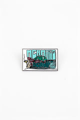 Wings Hawaii mermaids smoke seaweed enamel pin  thumbnail