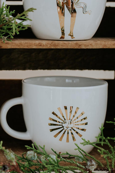 Sun + Moon Mug 16oz
