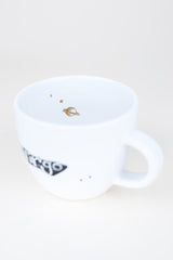 virgo mermaid zodiac ceramic mug black and white wings hawaii thumbnail