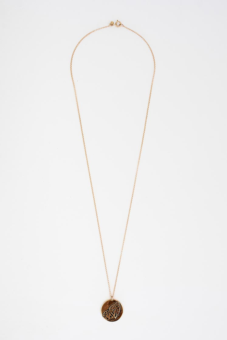 Gold Wings Necklace Made on Maui